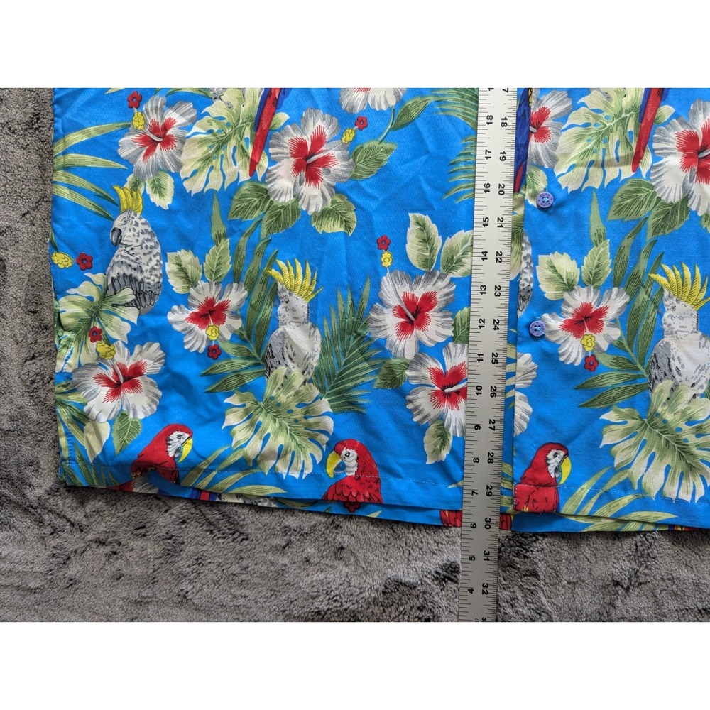 Rima Short Sleeve Button Up Hawaiian Shirt Men's Size 2XL - Picture 5 of 9